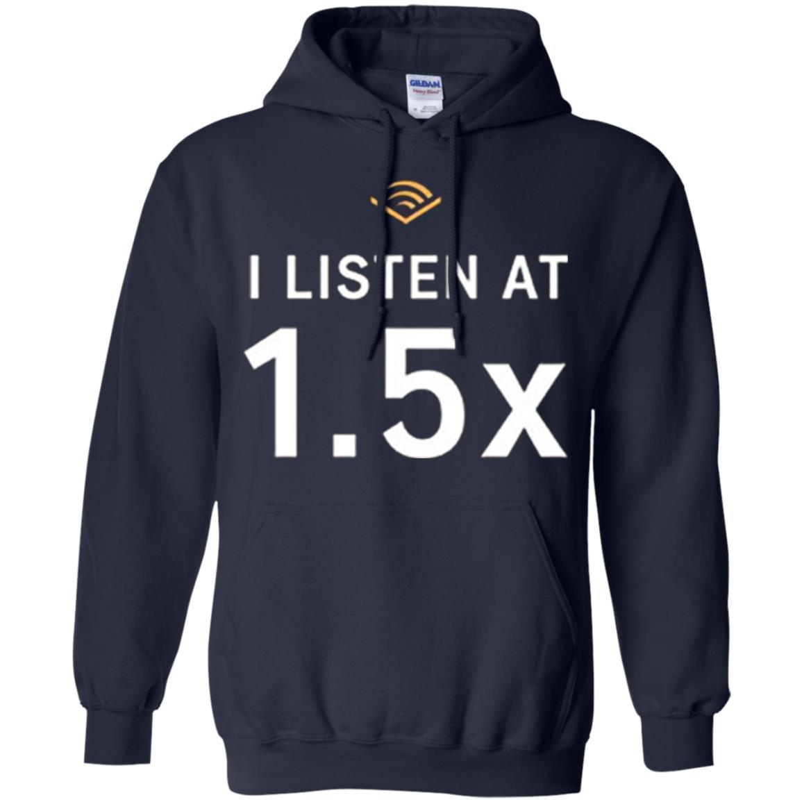 I Listen At 1.5x Navy