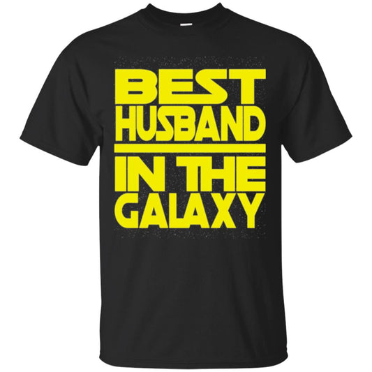 Best Husband In The Galaxy T-shirt Black