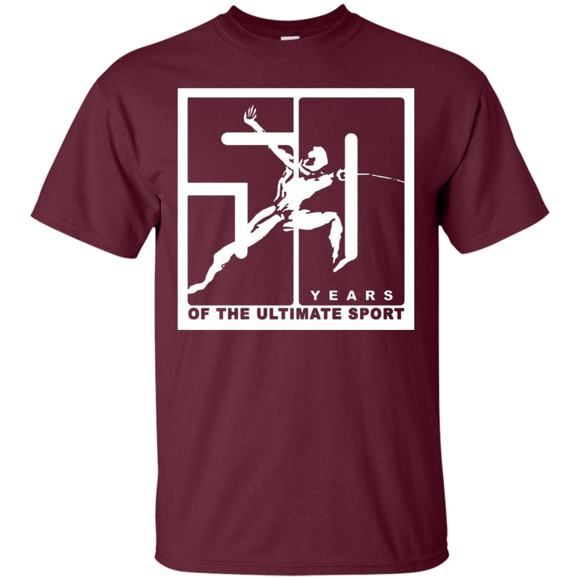 Unc Fencing Alumni Reunion 50th Anniversary Celebration Shirt Maroon