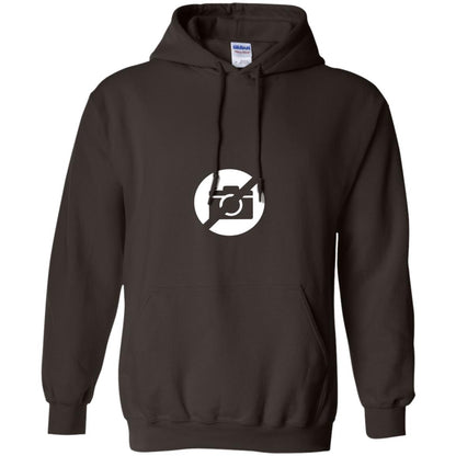 Just No Pictures Image T-shirt Dark Chocolate