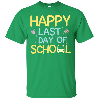 Happy Last Day Of School Graduation Shirt Irish Green