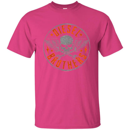 Skull Cross Wrench T-Shirt Diesel Brothers Go Hard Go Diesel Heliconia