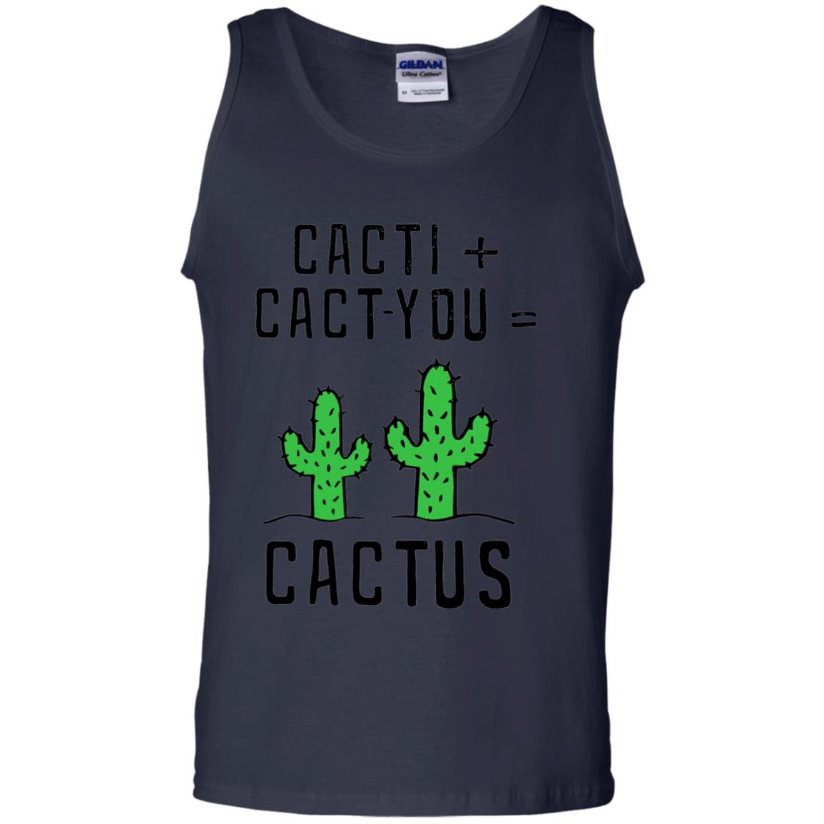 Funny Cactus Shirt Cacti Cact You Navy