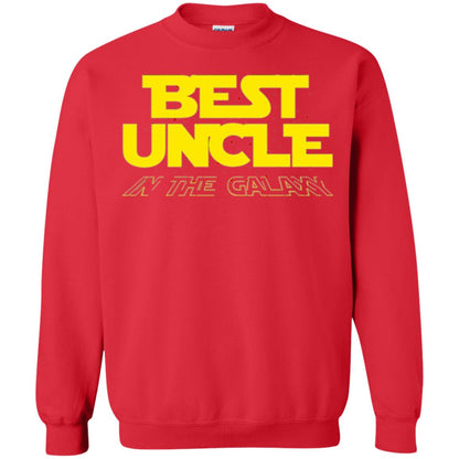 Uncle T-shirt Best Uncle In The Galaxy Red