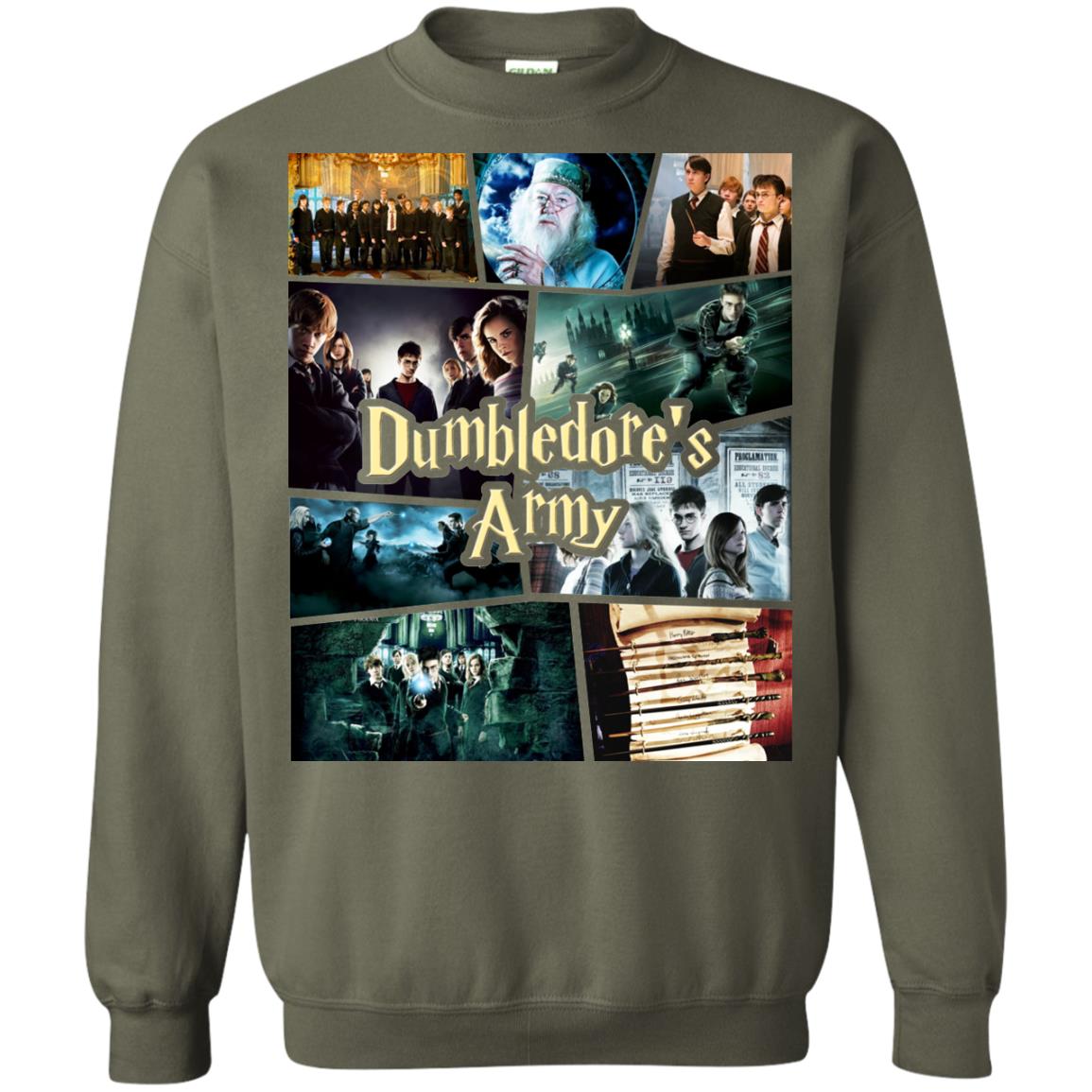 Dumbledore' S Army Gta Harry Potter Fan ShirtG180 Gildan Crewneck Pullover Sweatshirt 8 oz.