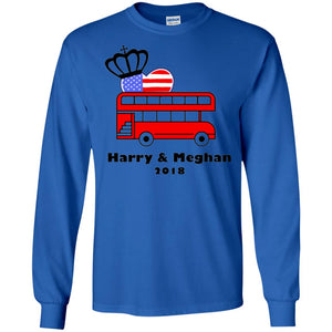Harry And Meghan 2018 Royal Wedding Bus T-shirt
