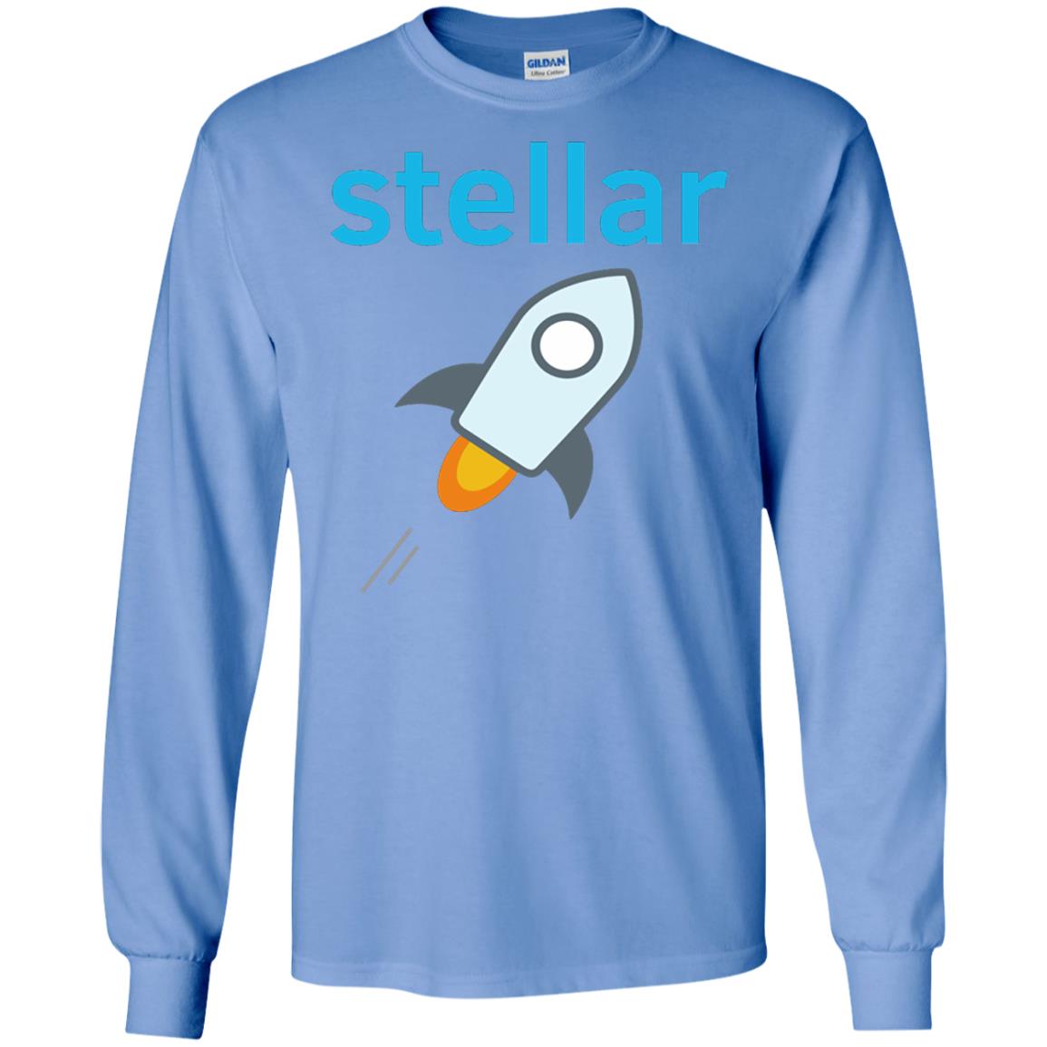 Hodl Stellar Lumens Xlm Crypto Investing T-shirt Carolina Blue