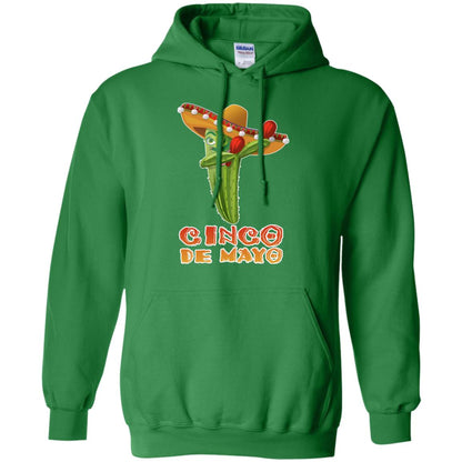 Dabbing Cinco De Mayo Cactus Shirt Irish Green
