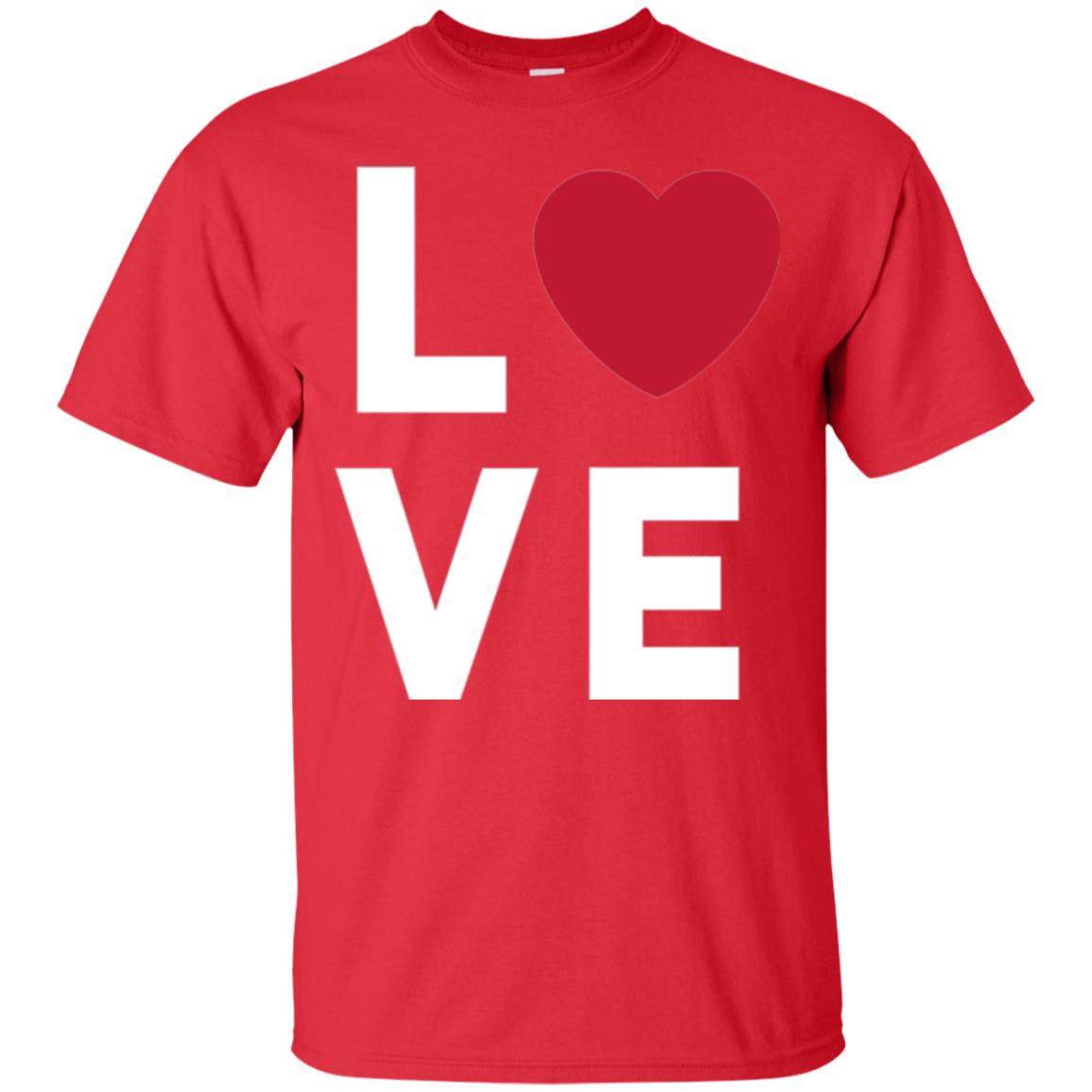 Love Heart T-shirt Red