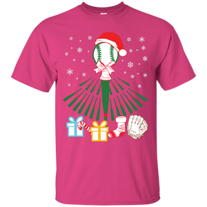 Baseball Christmas T-Shirt