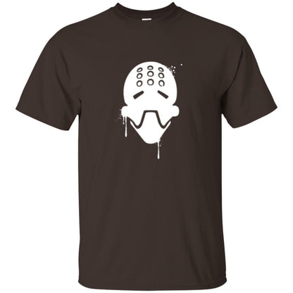 Film T-shirt Zenyatta Do Not Be Discouraged Everyone Begins In Ignorance Dark Chocolate