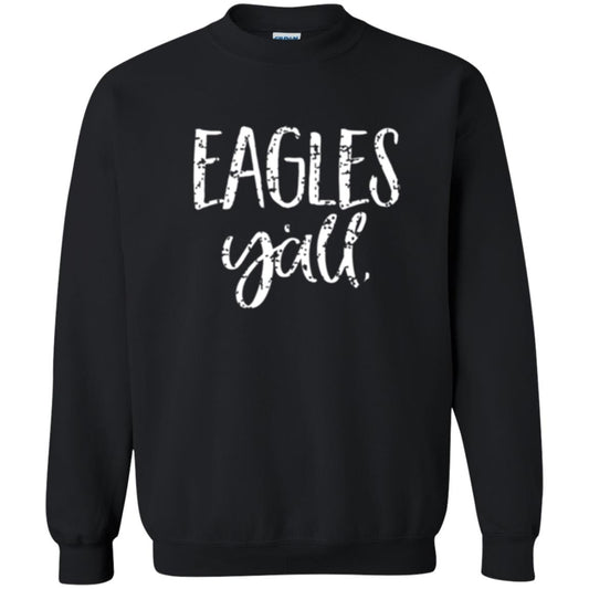 Eagles Y_all Flying Eagles T-shirt Black