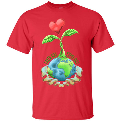 Earth Day Shirt Happy Earth Day 2018 Every Day Red