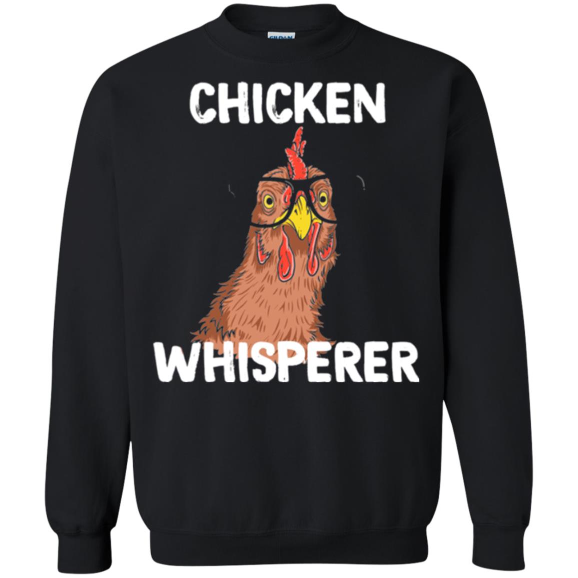 Chicken T-shirt Whisperer Black
