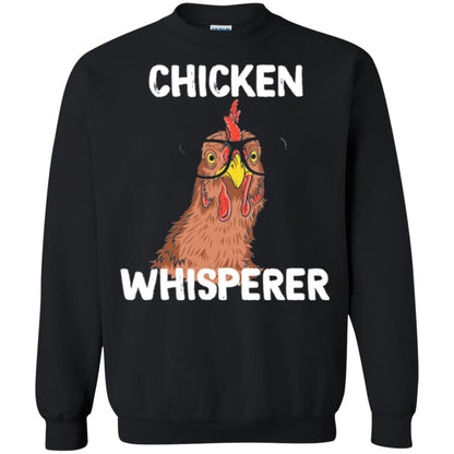 Chicken T-shirt Whisperer Black