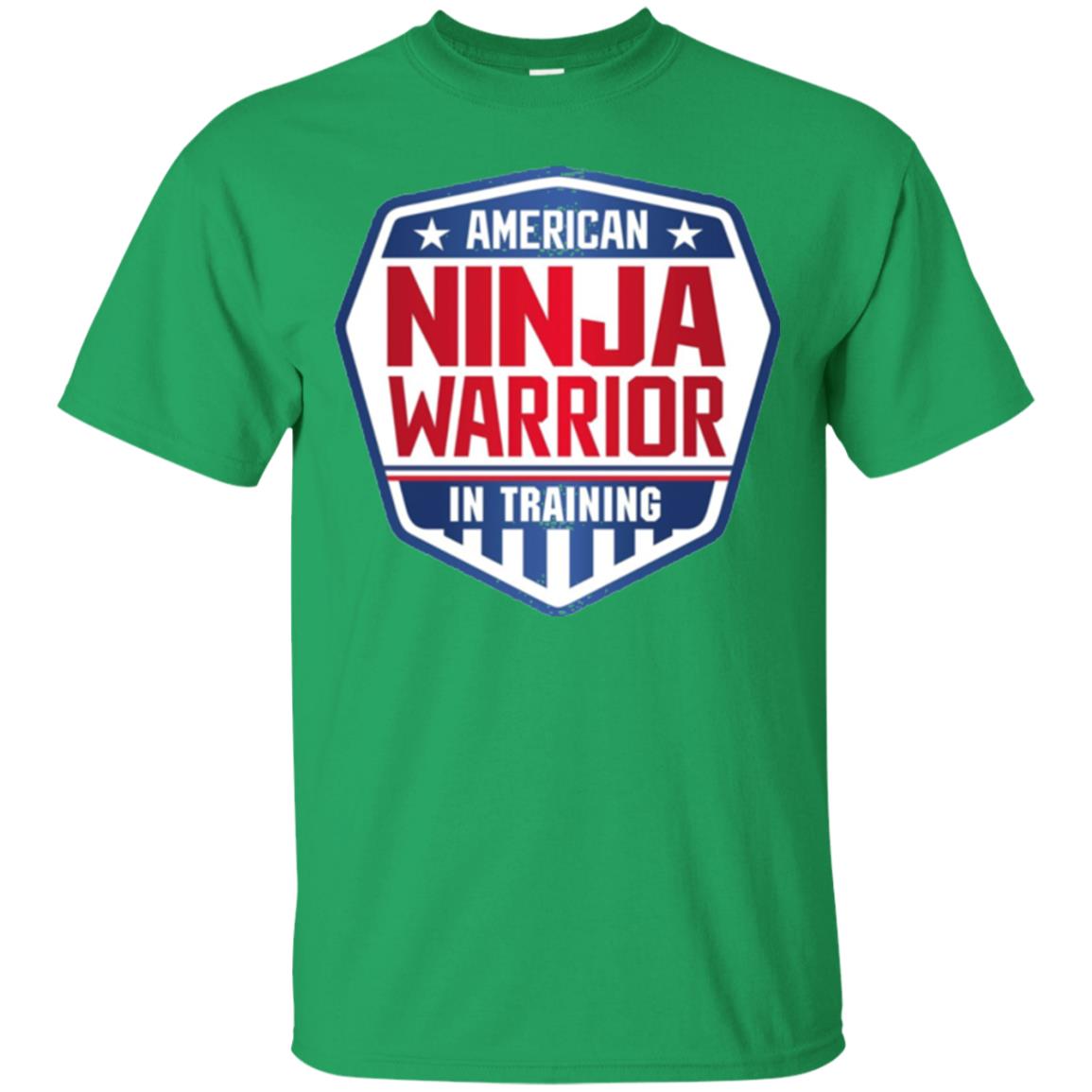 American Ninja Warrior In Training T-shirt Irish Green