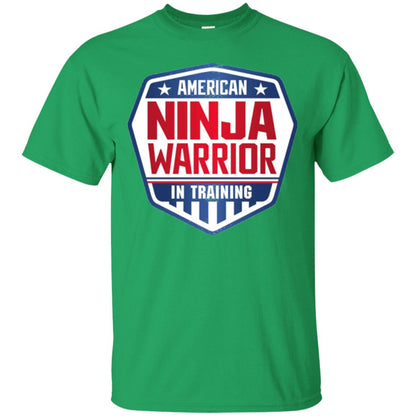 American Ninja Warrior In Training T-shirt Irish Green