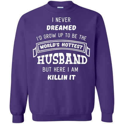 I Would Grow Up To Be The Worlds Hottest Husband Purple