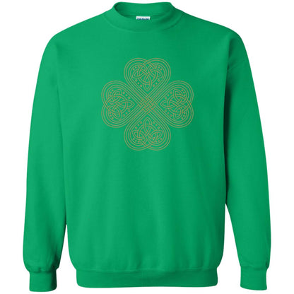 Irish Celtic Gold Knot Patricks Day Shirt Irish Green