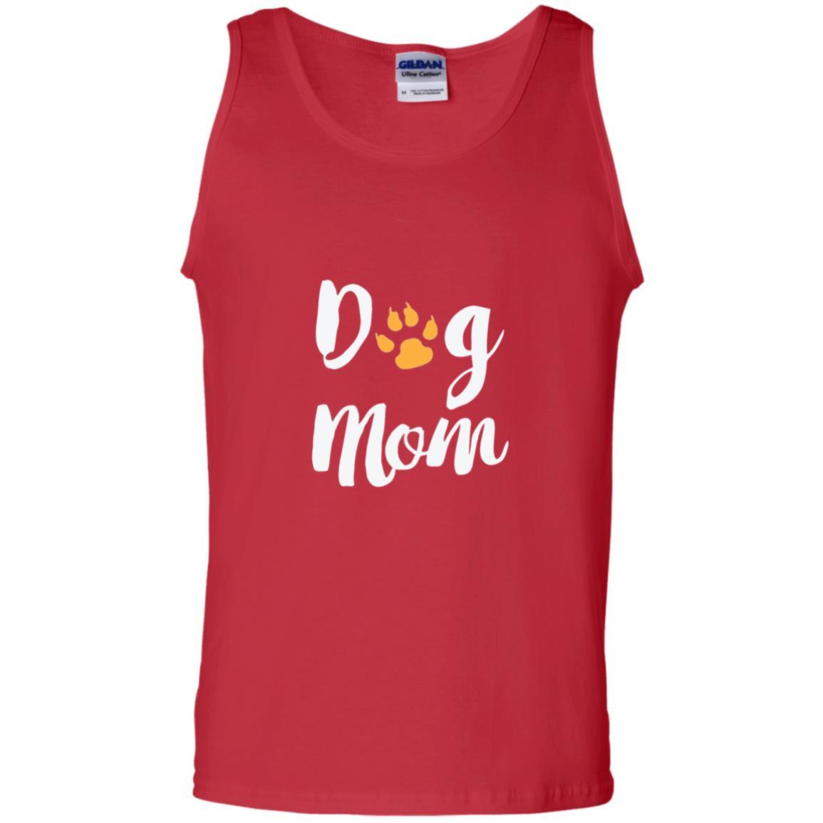 Dog Lover T-shirt Dog Mom T-shirt Red