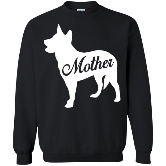 American Cattle Dog Mom T-shirt Black