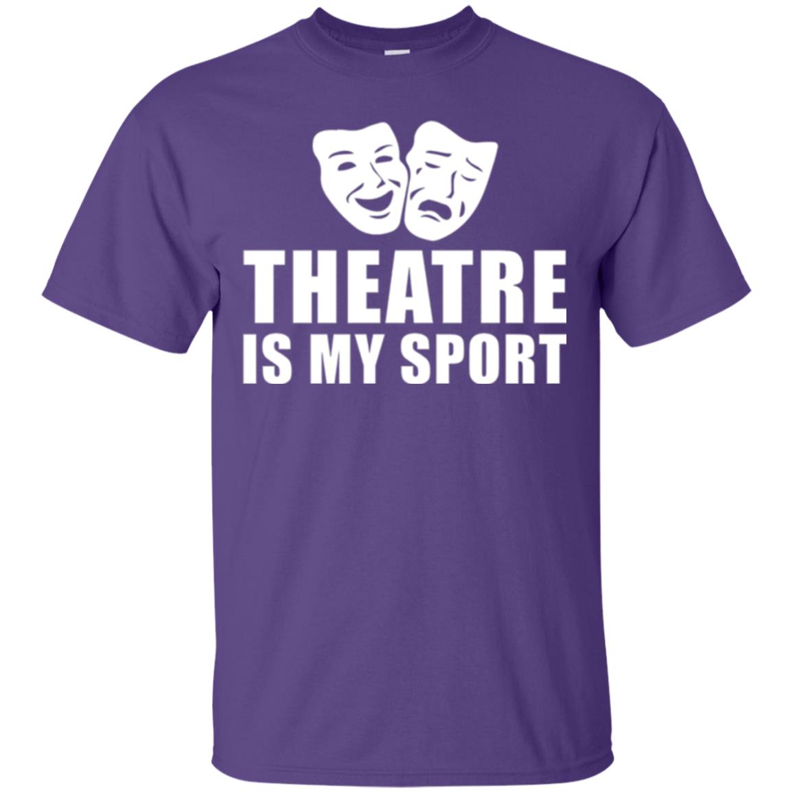 Actor T-shirt Theatre Is My Sport Purple