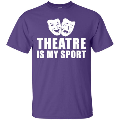 Actor T-shirt Theatre Is My Sport Purple