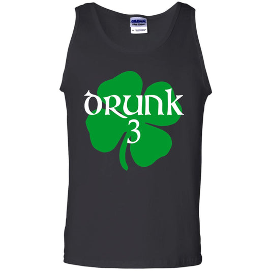 Drunk 3 Lucky Thing St. Patrick_s Day Irish T-shirt Black