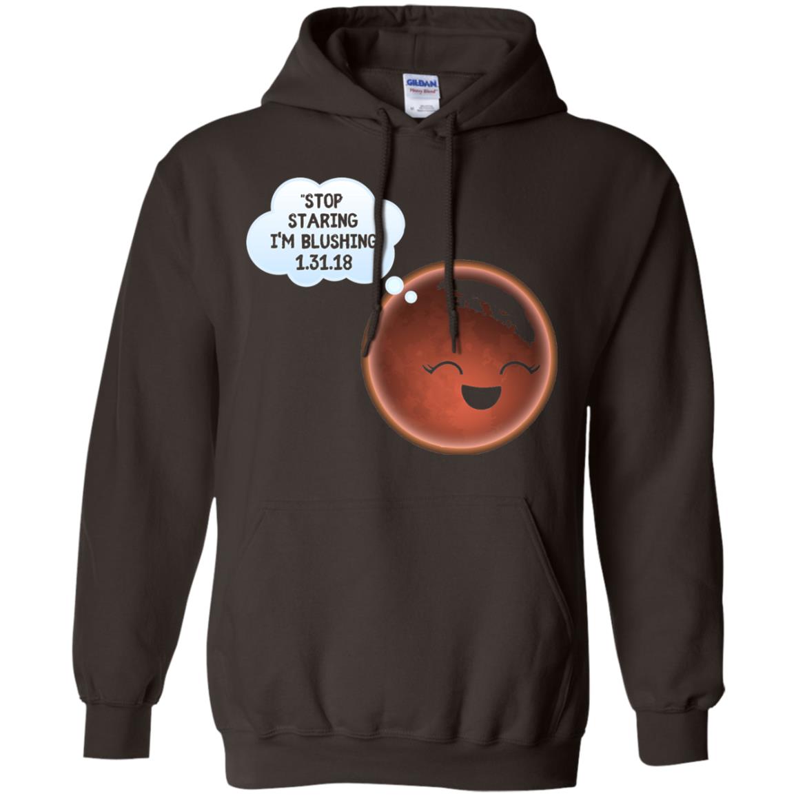 Celestial Total Lunar Eclipse 2018 T-shirt Funny Meme Dark Chocolate