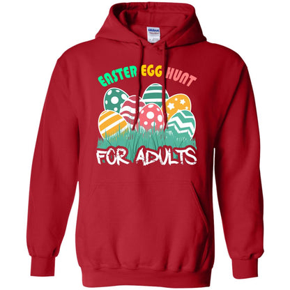 Easter Egg Hunt For Adults Easter Day T-shirt Red