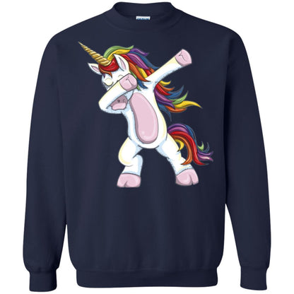 Dabbing Unicorn T-shirt Navy