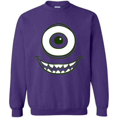 Cartoon T-shirt Mike Wazowski Eye Graphic Purple
