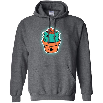 Cat Lover T-shirt Cactus Dog Catcus Dark Heather