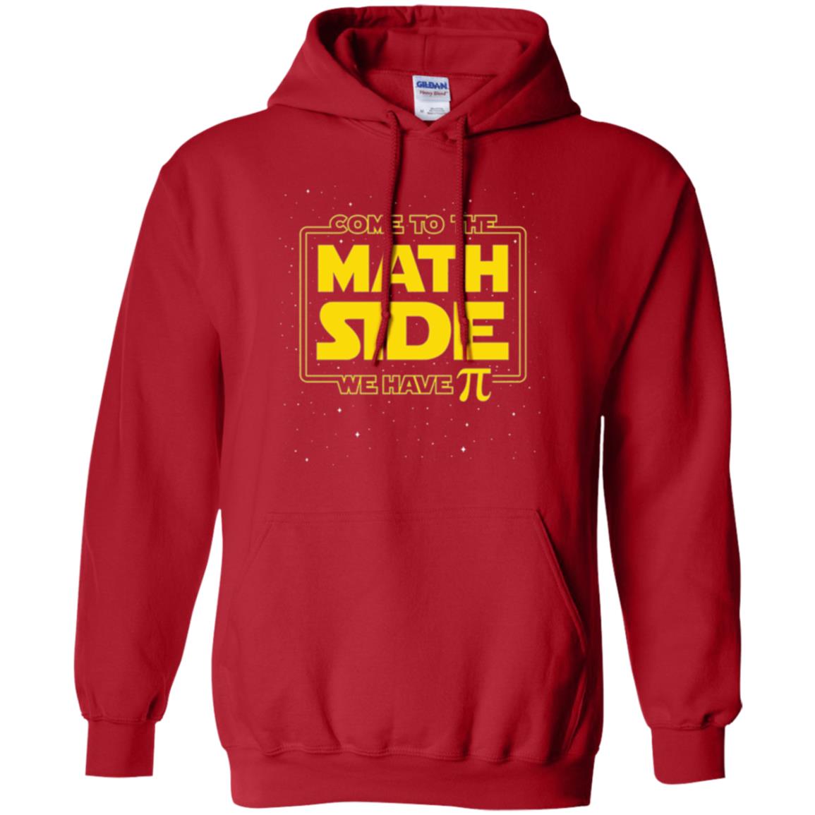Math Lovers T-shirt Come To The Math Side We Have Pi Red