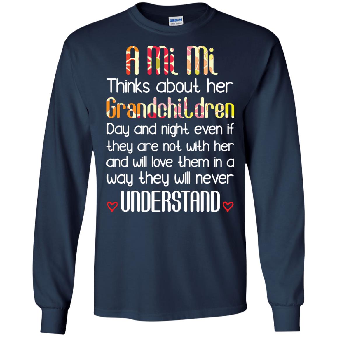 A Mi Mi Thinks About Her Grandchildren And Will Love Them In A Way They Will Never Understand Navy