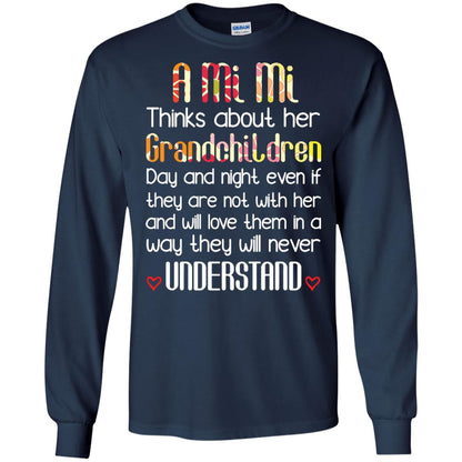 A Mi Mi Thinks About Her Grandchildren And Will Love Them In A Way They Will Never Understand Navy