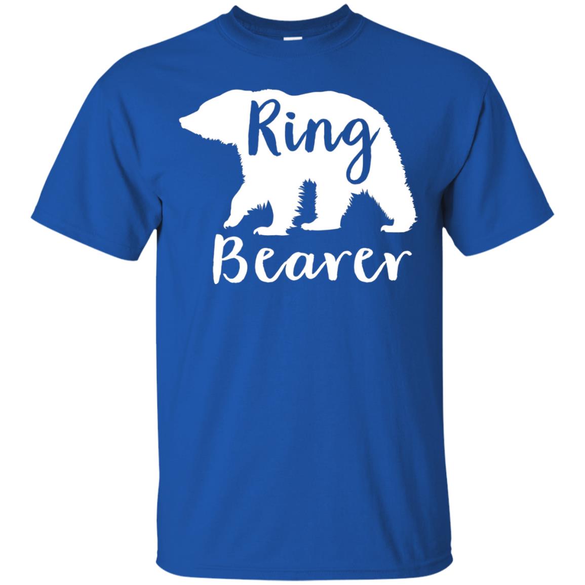 Ring Bearer Outfit Wedding T-shirt Royal