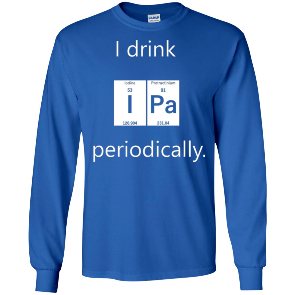 Chemistry T-shirt Drink Ipa Periodically Royal