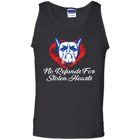 Dog Lover T-shirt No Refunds For Stolen Hearts Black