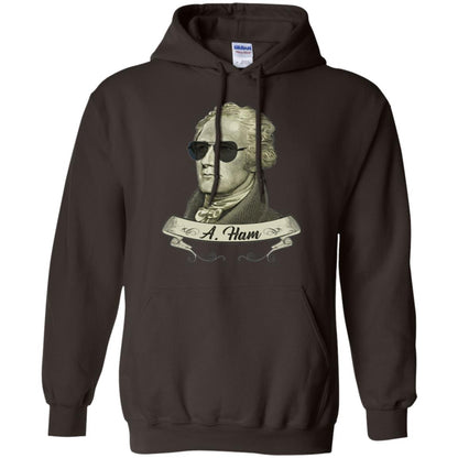Funny Hamilton T-shirt Dark Chocolate