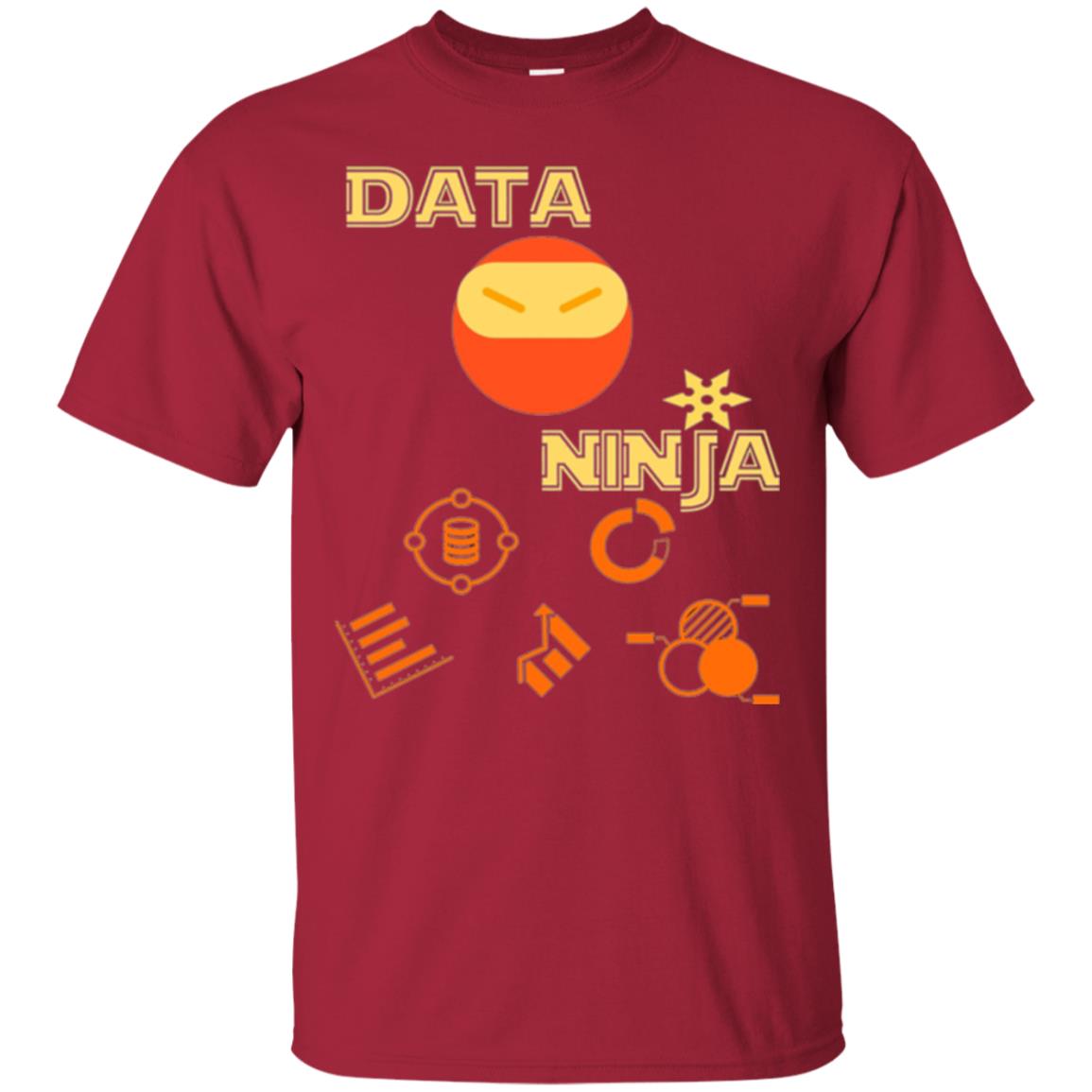 Data Ninja T-shirt Cardinal