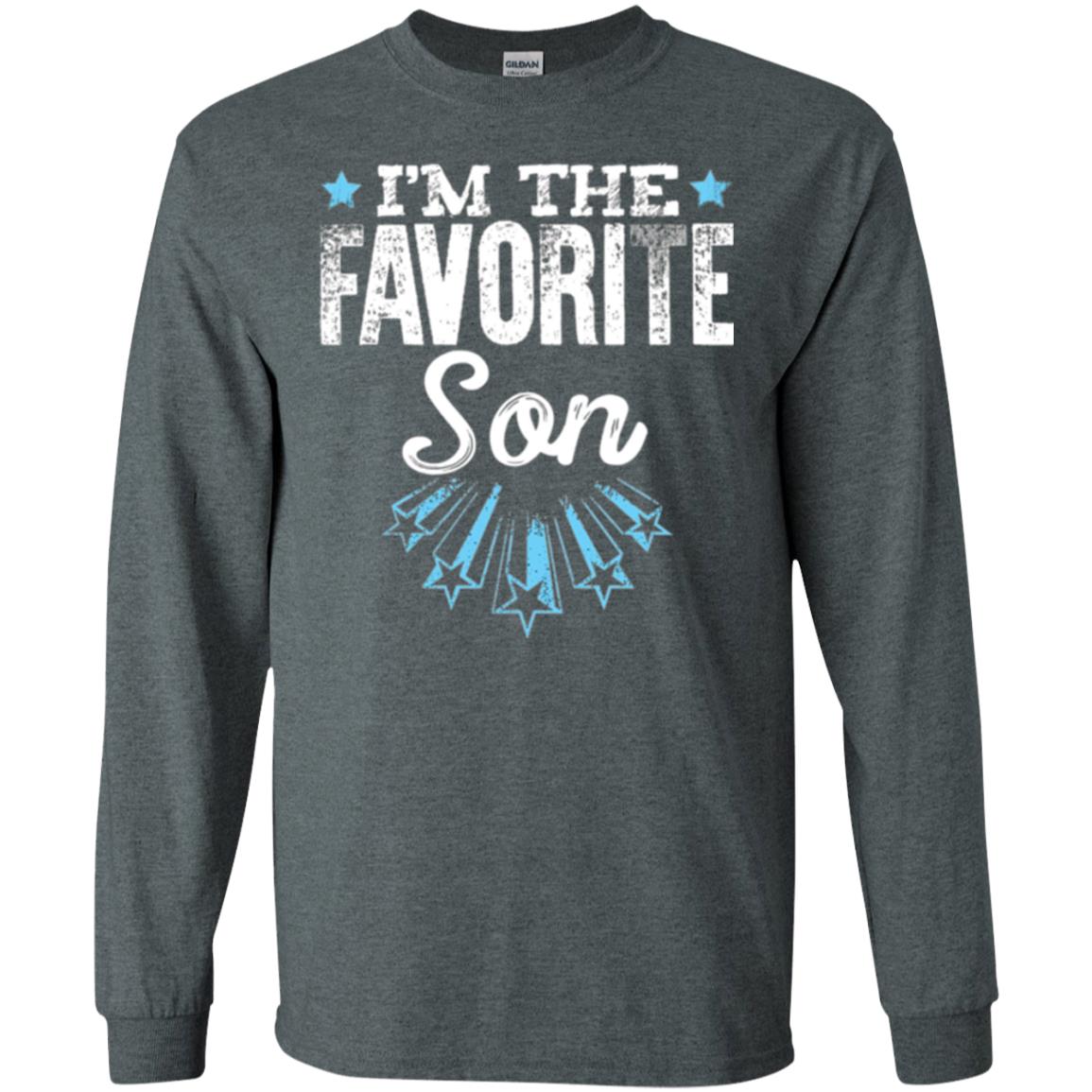 I'm The Favorite Son Family T-shirt Dark Heather