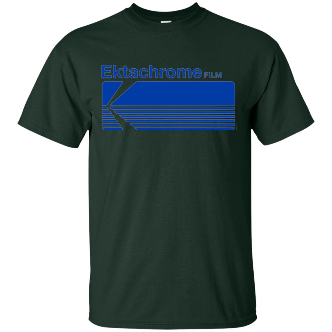 Logo T-shirt Vintage Ektachrome Film Forest Green