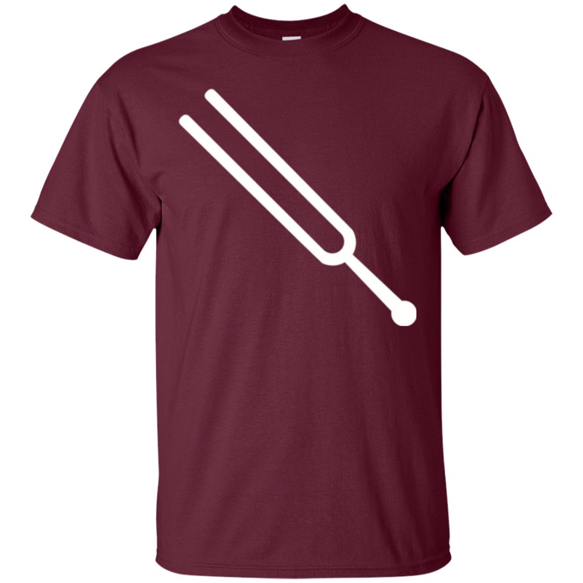 Tuning Fork T-shirt Maroon