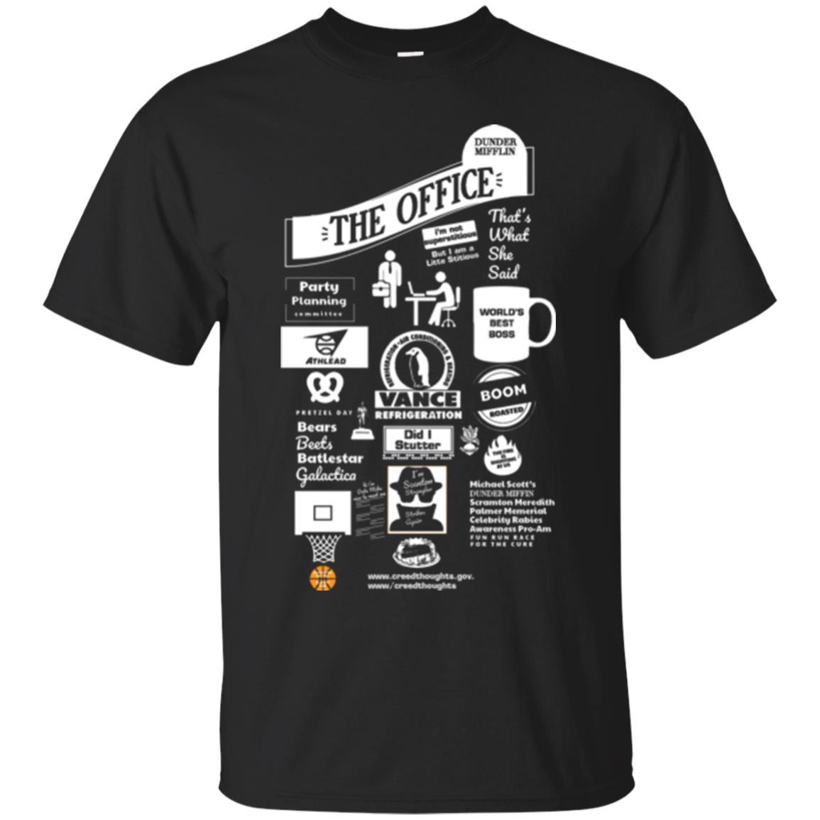 The Mashup Ofice T-shirt Black