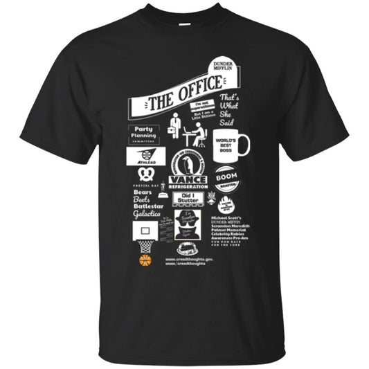 The Mashup Ofice T-shirt Black