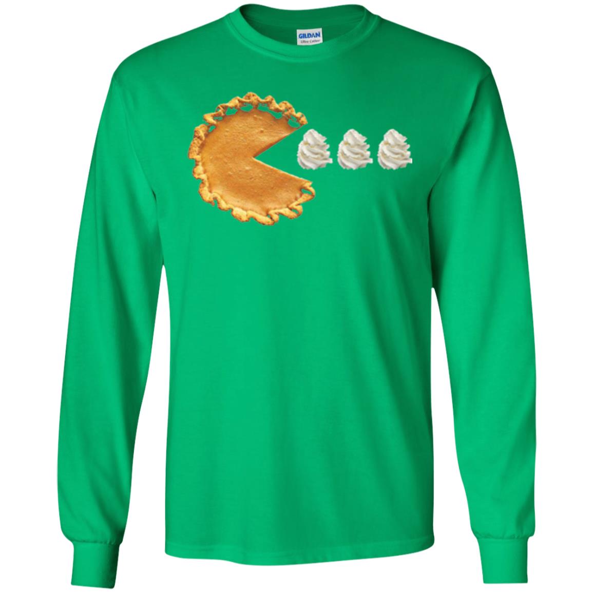 Pumpkin Pie Thanksgiving T-shirt Irish Green
