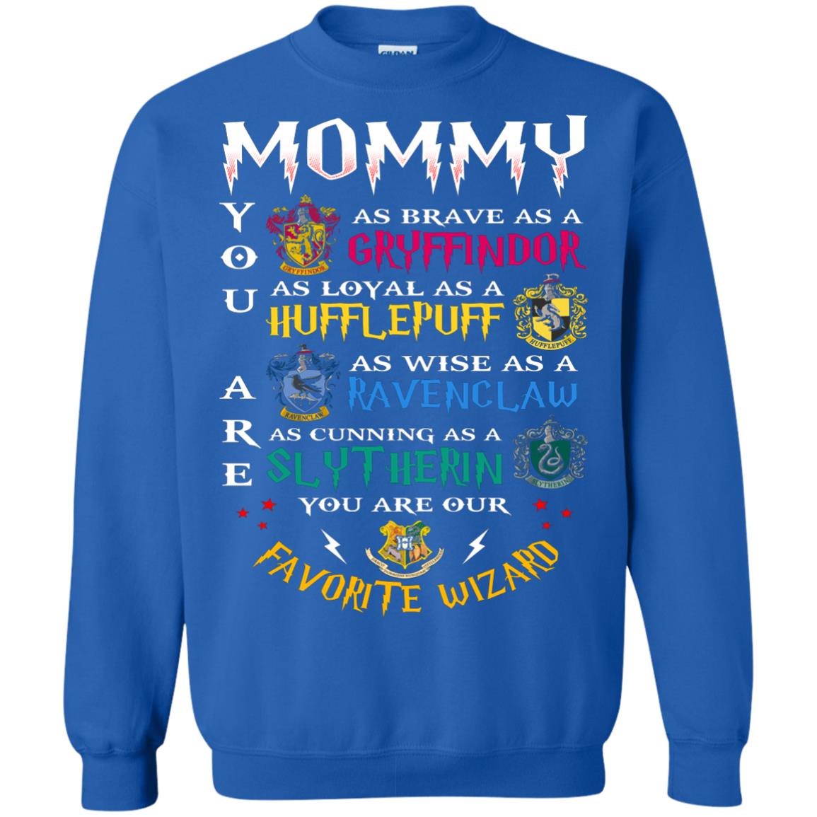 Mommy Our Favorite Wizard Harry Potter Fan T-shirt Royal