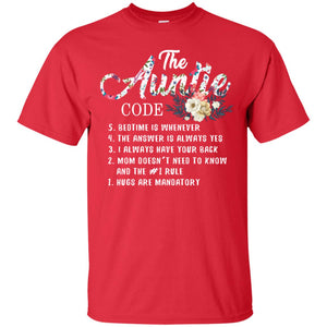 The Auntie Code Shirt For WomensG200 Gildan Ultra Cotton T-Shirt