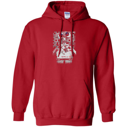 Film T-shirt Wall-e Tile Portrait Graphic Red